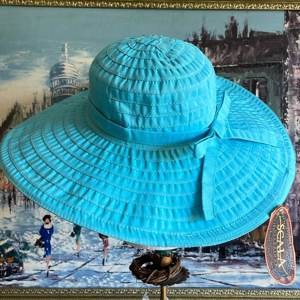 Scala Pliable, Bendable, Shapable, Packable Large Brimmed Hat